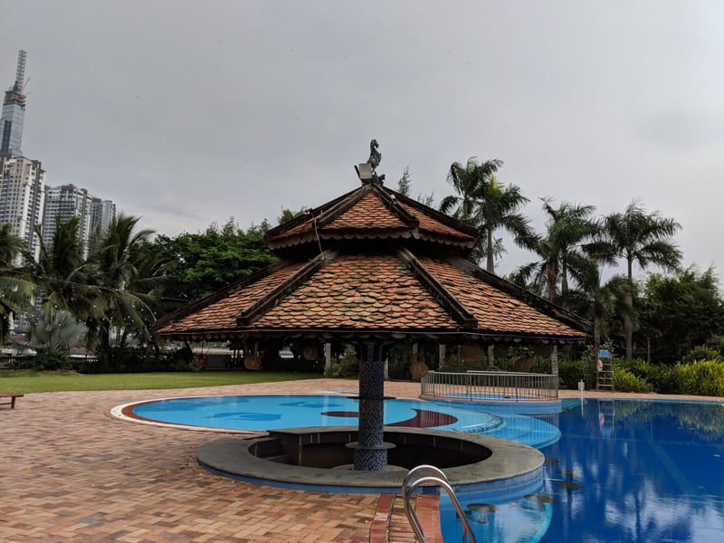 Hồ bơi trẻ em sâu 0.9m