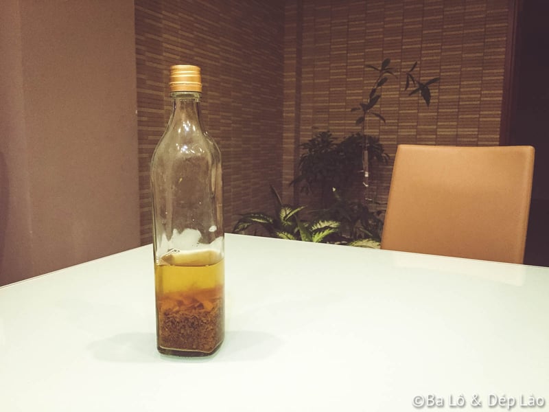 Rượu nghệ gừng thần kì làm đẹp sau sinh